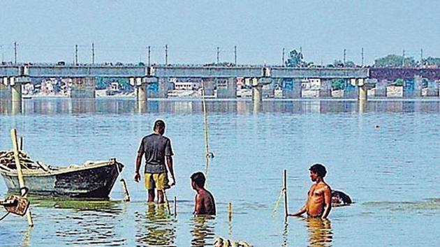 Rs 2,774 crore has been demanded under the Namami Gange project (HT File) Rs 2,774 crore has been demanded under the Namami Gange project (HT File)