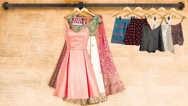 Renting clothes is pocket-friendly and also solves storage worries.(Photo Imaging: Ashwin Patil)