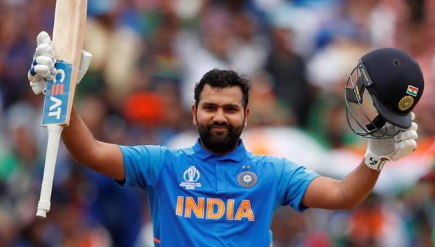 There are a number of records Rohit Sharma could potentially equal or surpass with another substantial innings against Sri Lanka(Action Images via Reuters)