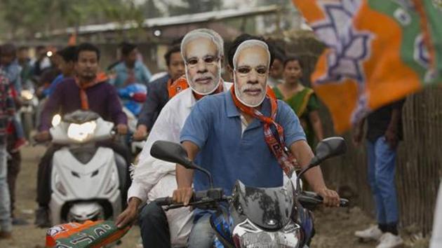 It was in 1989 when Indian politics saw a decisive shift. At the centre, the era of Congress hegemony ended - not to be replaced by another large national formation but a constellation of forces, where parties with strong regional roots played a key role.The 2014 election overturned this thesis - with the BJP winning a majority on its own. But it felt like a one-off event. Indian politics would return to the old normal, predicted most observers. But the 2019 election saw Narendra Modi return with a bigger majority.(AP)