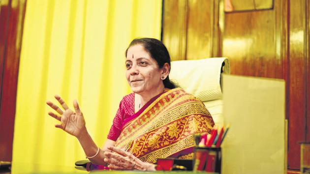 Newly-appointed Finance Minister Nirmala Sitharaman will on Friday presents the first budget of the second term of the Narendra Modi government.(HT file photo)