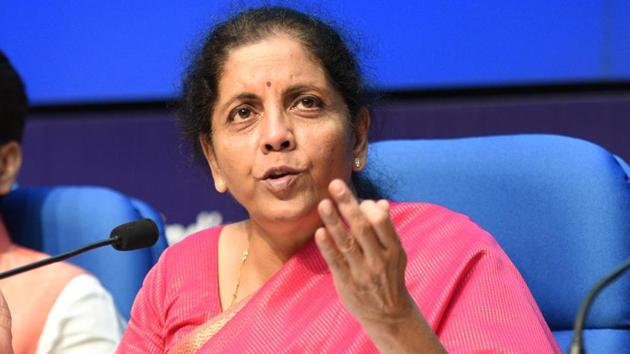 Minister of Finance Nirmala Sitharaman(Arvind Yadav/HT FILE PHOTO)