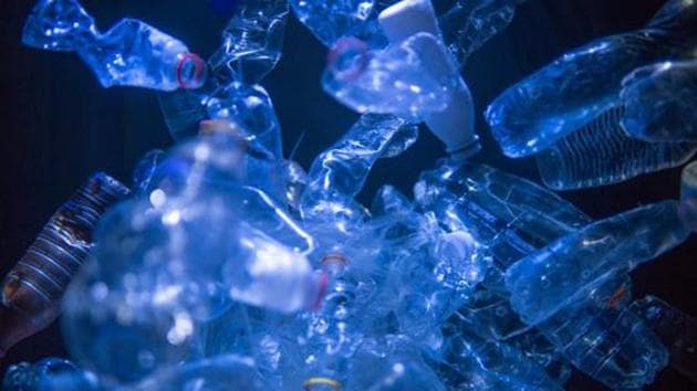 Plastic bottles floating in the sea, making it polluted.(Getty Images/iStockphoto)