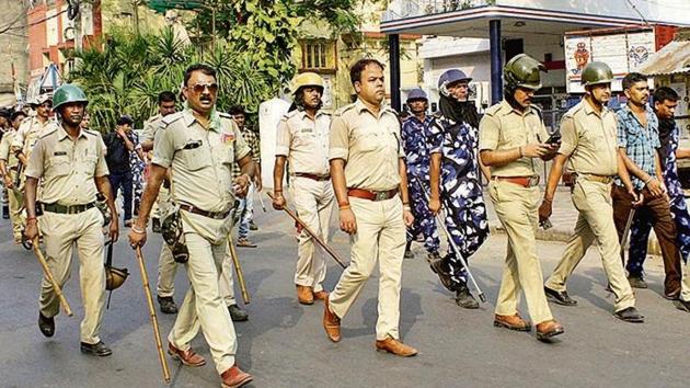 On Saturday morning, BJP worker erected a roadblock in the area with the body of Debnath. The agitators also threatened to call a bandh if the killers were not arrested. (ANI) On Saturday morning, BJP worker erected a roadblock in the area with the body of Debnath. The agitators also threatened to call a bandh if the killers were not arrested. (ANI)