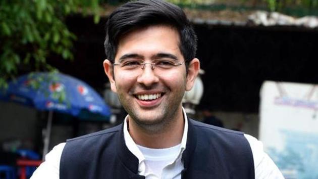 Raghav Chadha is the Aam Aadmi Party MLA from Delhi’s Rajender Nagar assembly constituency.(Sonu Mehta/HT File Photo)