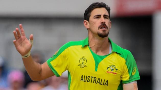 Mitchell Starc claimed a major record during Australia’s ICC World Cup 2019 encounter against South Africa.(AFP)