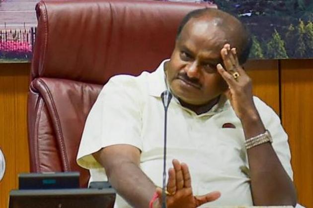 Karnataka Chief minister HD Kumaraswamy is believed to have met dissenting Congress legislator MLA Ramalinga Reddy on Monday morning.(PTI Photo)