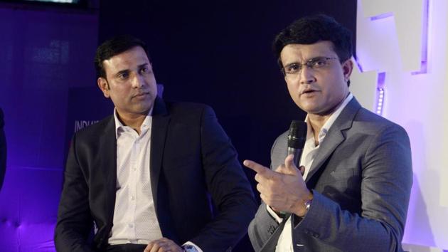 File photo of VVS Laxman and Sourav Ganguly. (LightRocket via Getty Images)