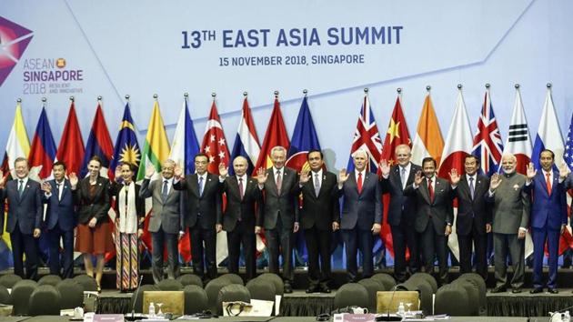 The visit comes close on the heels of a push from some quarters for the finalisation of RCEP by an “Asean + 3” grouping, leaving Australia, India and New Zealand to join the free trade pact at a later date.(AP)