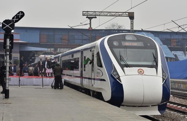 Indian Railways has been upgrading its rolling stock and one of the biggest technological leaps was the introduction of the self-propelled Vande Bharat Express on the Delhi-Varanasi route. Banking on the success of the Train 18 project, Indian Railways is now looking to manufacture Train 19, which will be a Rajdhani Express style sleeper variant of the Vande Bharat Express. Train 19 is planned for the Delhi-Mumbai route with the hope of bringing travel time down. (Sanjeev Verma / HT File) Indian Railways has been upgrading its rolling stock and one of the biggest technological leaps was the introduction of the self-propelled Vande Bharat Express on the Delhi-Varanasi route. Banking on the success of the Train 18 project, Indian Railways is now looking to manufacture Train 19, which will be a Rajdhani Express style sleeper variant of the Vande Bharat Express. Train 19 is planned for the Delhi-Mumbai route with the hope of bringing travel time down. (Sanjeev Verma / HT File)