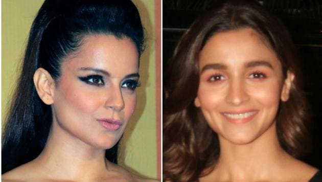Kangana Ranaut and her sister Rangoli Chandel have locked horns with Alia Bhatt in the past. Kangana Ranaut and her sister Rangoli Chandel have locked horns with Alia Bhatt in the past.