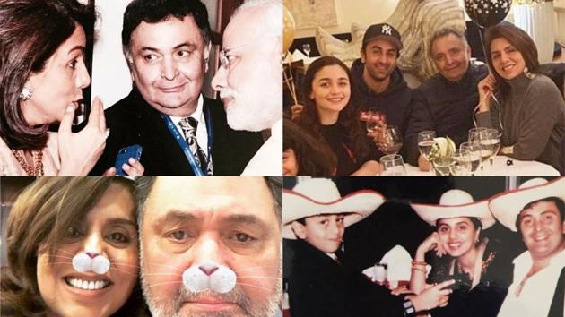 Happy Birthday Neetu Singh See Her Most Adorable Pictures With Rishi Kapoor Ranbir Kapoor Alia Bhatt Hindustan Times Neetu singh celebrated her 60th birthday in paris along with her children.