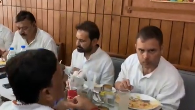 Screengrab of video posted on Twitter by Shaktisinh Gohil(Twitter/ Shaktisinh Gohil) Screengrab of video posted on Twitter by Shaktisinh Gohil(Twitter/ Shaktisinh Gohil)
