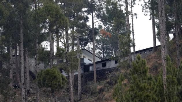 A general view of a building, which according to residents was a madrasa (religious school) is seen near the site where Indian military aircrafts struck on February 26, according to Pakistani officials, in Jaba village, near Balakot, Pakistan, March 7, 2019.(REUTERS FILE)