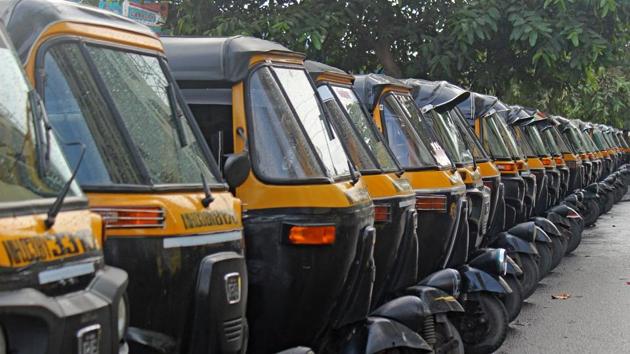 Auto drivers have threatened to strike from Tuesday across the state(HT Photo) Auto drivers have threatened to strike from Tuesday across the state(HT Photo)