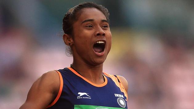 A file photo of Hima Das.(Getty Images for IAAF)