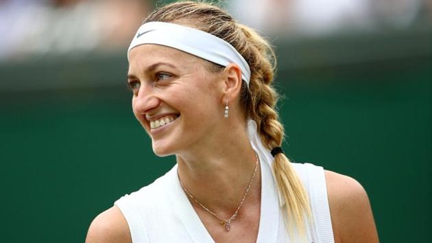 Petra Kvitova will face Johanna Konta in Wimbledon.(REUTERS) Petra Kvitova will face Johanna Konta in Wimbledon.(REUTERS)