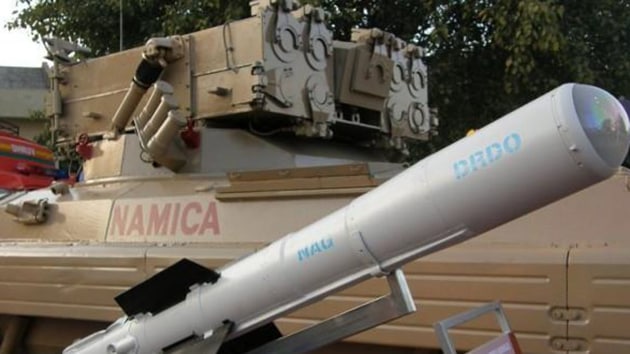 The Defence Acquisition Council has last year approved the procurement of DRDO’s designed and developed NAG Missile System (NAMIS) at the cost of Rs 524 crore.(drdo.gov.in) The Defence Acquisition Council has last year approved the procurement of DRDO’s designed and developed NAG Missile System (NAMIS) at the cost of Rs 524 crore.(drdo.gov.in)