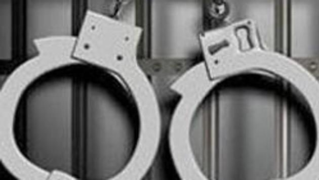 A 35-year-old man was arrested on Sunday evening for allegedly flashing his private parts to his 10-year-old daughter in a village in Gurugram. (HT File) A 35-year-old man was arrested on Sunday evening for allegedly flashing his private parts to his 10-year-old daughter in a village in Gurugram. (HT File)