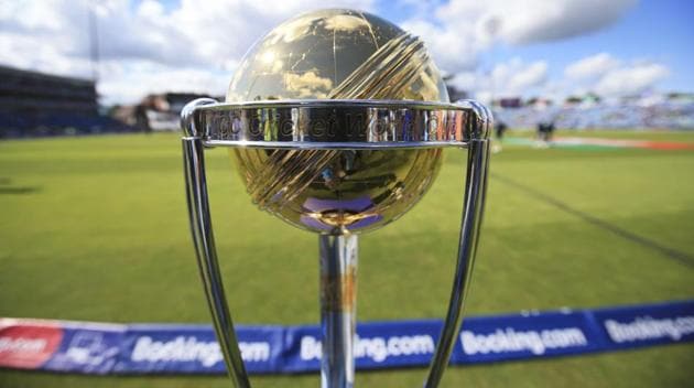 A photo of the ICC World Cup 2019 trophy.(AP)