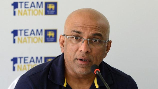 Sri Lanka's head cricket coach Chandika Hathurusingha(AFP)