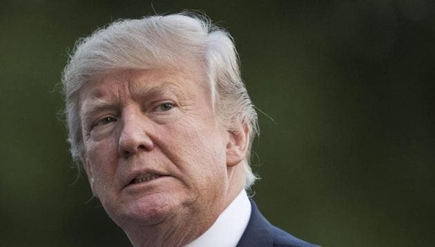 US President Donald Trump warned Iran on Sunday over its imminent breach of a uranium enrichment cap.(AP) US President Donald Trump warned Iran on Sunday over its imminent breach of a uranium enrichment cap.(AP)