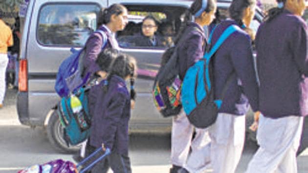 The department of education has said it will initiate action against unrecognised private schools and file an FIR if the schools reopen on Monday after the summer break.(Yogendra Kumar/HT PHOTO)