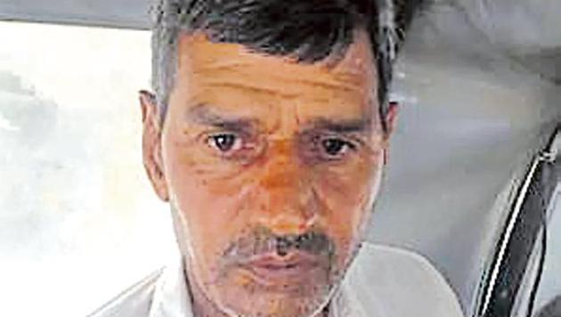 The accused, Lalman, 52, is a farmer who also works as a driver, cops said.(HT Photo/ Sourced) The accused, Lalman, 52, is a farmer who also works as a driver, cops said.(HT Photo/ Sourced)