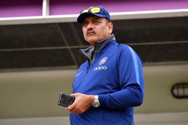 India's head coach Ravi Shastri hopes for a godly intervention if the Men in Blue face England in the final.(AFP)