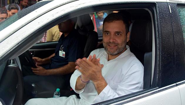 Congress leader Rahul Gandhi Wednesday reached Amethi, his first visit after losing the parliamentary constituency to Union minister Smriti Irani in this general election. He is likely to visit some villages too, party district spokesperson Anil Singh said. (ANI) Congress leader Rahul Gandhi Wednesday reached Amethi, his first visit after losing the parliamentary constituency to Union minister Smriti Irani in this general election. He is likely to visit some villages too, party district spokesperson Anil Singh said. (ANI)