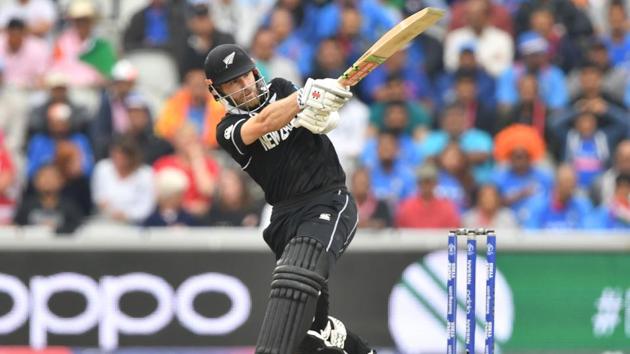 New Zealand's captain Kane Williamson plays a shot. (AFP) New Zealand's captain Kane Williamson plays a shot. (AFP)
