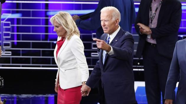 Former Vice President Joe Biden and wife earn more after leaving office.(REUTERS) Former Vice President Joe Biden and wife earn more after leaving office.(REUTERS)