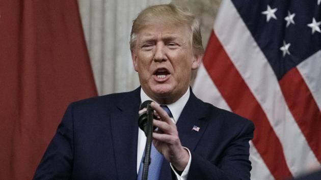 President Donald Trump’s speech on Fourth July Celebration. (AP Photo) President Donald Trump’s speech on Fourth July Celebration. (AP Photo)