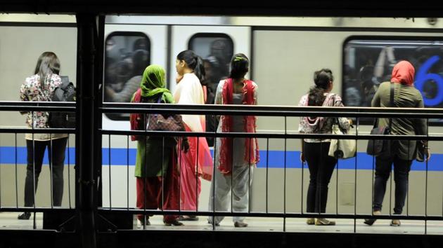 The Delhi High Court dismissed a plea challenging the Delhi government’s proposal to make Metro ride free for women. A Division Bench presided by Chief Justice D.N. Patel and Justice C. Harishankar also imposed a cost of Rs 10,000 on petitioner Bipin Bihari Singh because there was no substance in the petition. (Sonu Mehta / HT File) The Delhi High Court dismissed a plea challenging the Delhi government’s proposal to make Metro ride free for women. A Division Bench presided by Chief Justice D.N. Patel and Justice C. Harishankar also imposed a cost of Rs 10,000 on petitioner Bipin Bihari Singh because there was no substance in the petition. (Sonu Mehta / HT File)