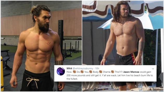 Some people thought Jason Momoa has a dad bod now.