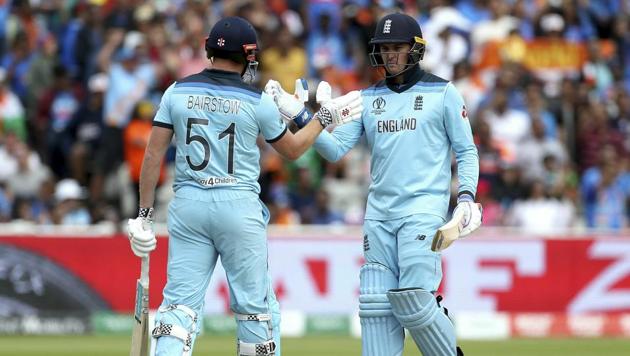 England vs Australia, semi-finals: Jonny Bairstow and Jason Roy(AP)