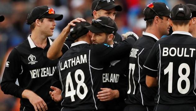 India vs New Zealand: Kane Williamson and team celebrate their win over India (Action Images via Reuters)