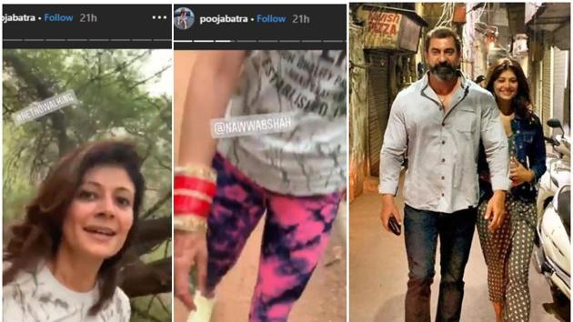 Pooja Batra shared a new picture with Nawab Shah, whom she has secretly married.(Instagram)