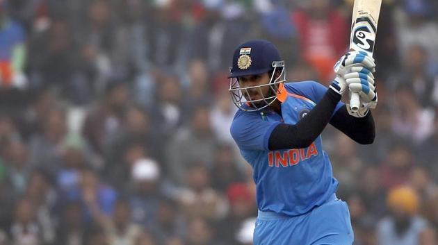 India A’s Shreyas Iyer in action(Twitter)