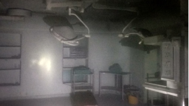 A minor fire broke out in the operation theatre of ESI Hospital in west Delhi’s Basai Darapur on Friday morning. (ANI Photo)