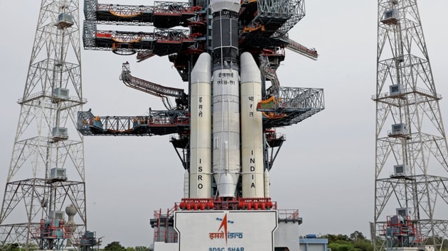 Indian Space Research Organisation (ISRO) will launch the country’s ambitious moon mission Chandrayaan-2 on Monday in what the agency has said will be its most challenging venture.(Twitter/ISRO)