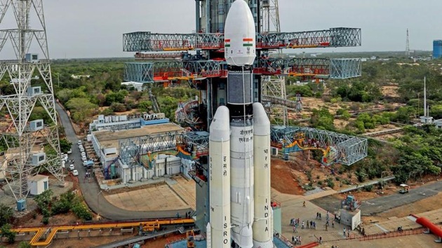 Indian Space Research Organisation (ISRO) is set to launch its second unmanned mission Chandrayaan-2 early on Monday.(PTI Photo)