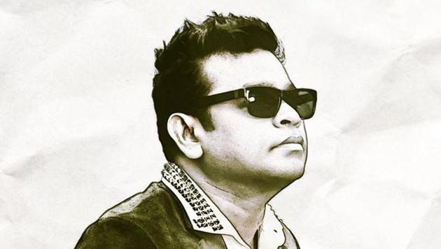 Vikram has released a special poster featuring AR Rahman.