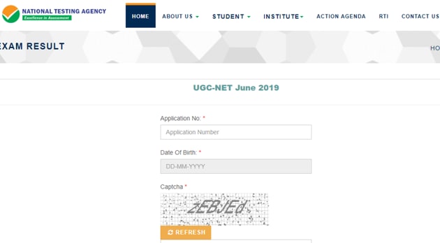 NTA UGC NET June 2019 final result out(NTA)