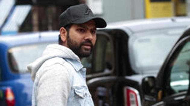 India cricketer Rohit Sharma leaves the team hotel in Manchester. (AP) India cricketer Rohit Sharma leaves the team hotel in Manchester. (AP)