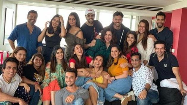 Farah Khan’s star-studded party saw Hrithik Roshan, Vikas Bahl, Sania Mirza and others in attendance.