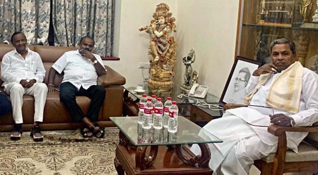 Siddaramaiah has called for the MLAs meet in his capacity as the leader of the Congress legislature party.(ANI)
