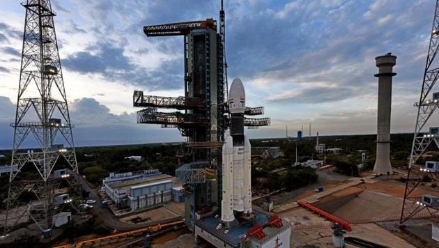 Launch of Chandrayaan-2 was called off on Monday due to a technical snag.(Photo: Twitter/isro)