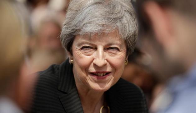 Britain Prime Minister Theresa May(REUTERS PHOTO)