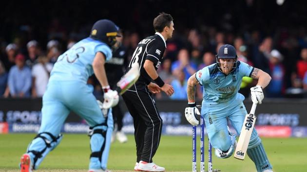 ICC World Cup final: Ben Stokes, Jos Buttler, Trent Boult (AFP)